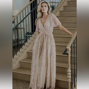 Baltic Born - Marseille embossed maxi dress NWOT